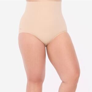 Ruby Ribbon Everyday Shape High Waist Brief Matte Beige M style 3069